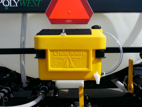 Bandit Liquid Fertilizer Wagon Chem Wash